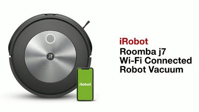 iRobot® Roomba® j7 (7150) Wi-Fi® Connected Robot Vacuum - Identifies and  avoids obstacles like pet waste & cords, Smart Mapping, Voice Assistant,  Ideal for Pet Hair, Carpets, Hard Floors, New 