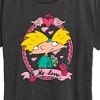 Women's - Hey Arnold! - Valentine's My Love Short Sleeve Graphic T-Shirt - 2 of 4