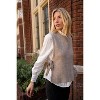 Sweater Vest for Women Crew Neck Side Tie Sweater Vest 2025 Trendy Vest Side Slit Tank Tops Rib Knit Sweater Strappy Tops - 3 of 4