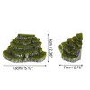 Unique Bargains Aquarium Terrariums Mountain for Fish Tank Landscape Decoration Gray Green 2.36" Height 1pcs - 4 of 4