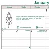 Rediform Office Products EcoLogix Monthly Wall Calendar 12-Month January 2026 to December 2026 EcoLogix Artwork White - 3 of 4