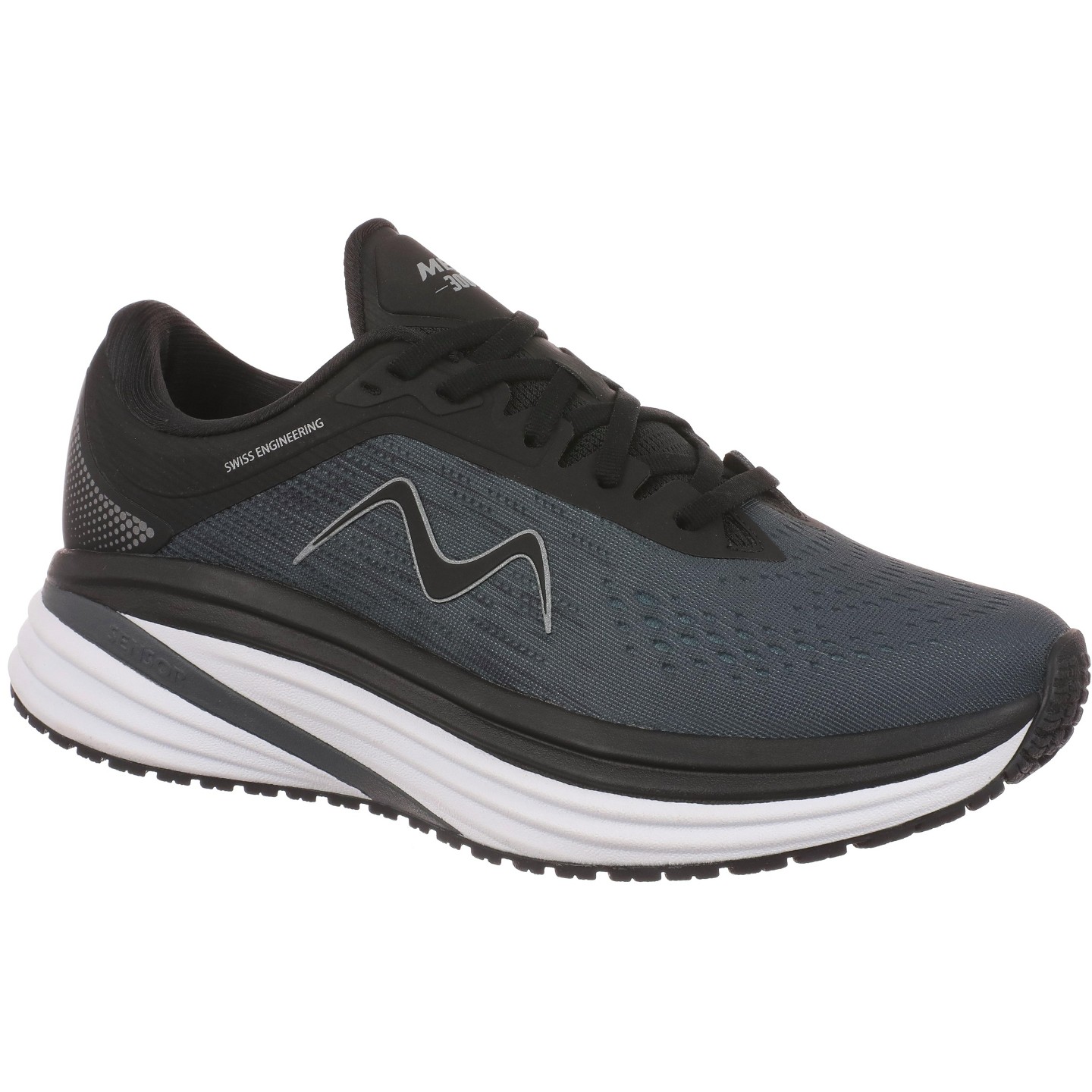 Мужские кроссовки MBT M-3000 Lace Up in Black, 8.5, цвет: Чёрный — фото 5