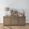 Hudson and Canal 23" Tall Table Lamp with Seeded Glass Fabric Shade - 4 of 4