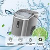ZAFRO Nugget ZAFRO Ice Maker Countertop, Chewable Nugget Ice Cubes Machine, Quick Ice Making 34Lbs/Day, Self-Cleaning - 3 of 4