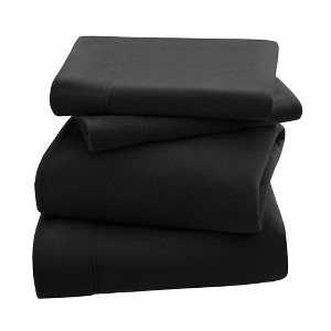 3M Scotchgard Ultra-Soft Micro Fleece Fitted Sheet Set with Anti Pill - 1 of 3