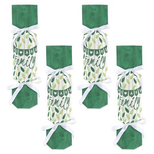 Big Dot of Happiness Family Tree Reunion - No Snap Family Gathering Party Table Favors - DIY Cracker Boxes - Set of 12 - 1 of 4