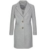 LASCANA Women's Long Button Up Coat Solid - image 4 of 4