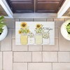 Stupell Industries Hope with Country Sunflowers Printed Outdoor Door Mat, design by Kim Allen, 18"x30" - 3 of 4