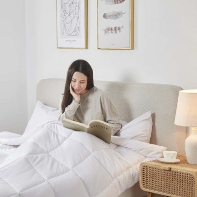 White Queen Microfiber All-Season Duvet Insert