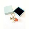 Attop Cute Cherry Strawberry bag charms keychain purse accessories charm handbags Car Key Chain - 4 of 4