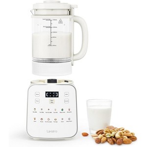 Livatro 50.73oz Nut Milk Maker, 12-in-1 Automatic Soy Milk Machine with Detachable Design, Oat & Almond Milks, 24H Delay, Keep Warm, Auto-Clean - 1 of 4