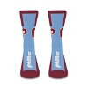 MLB Philadelphia Phillies Adult Crew Socks: Cushioned Heel & Toe, Knit Logo Design - 2 of 3