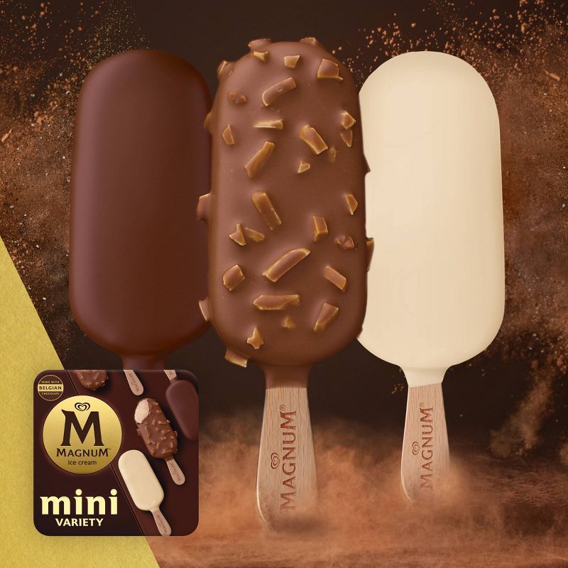Magnum Classic/Almond/White Assorted Mini Ice Cream Bars- 6ct, 5 of 10