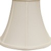 Vynxaria Slant Bell Lampshades, 7"x14"x11" White - 3 of 4