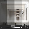 Maxax Atherton Modern Frameless Anti-Fog LED Lighted Dimmable Wall Mounted Bathroom Vanity Mirror - 4 of 4