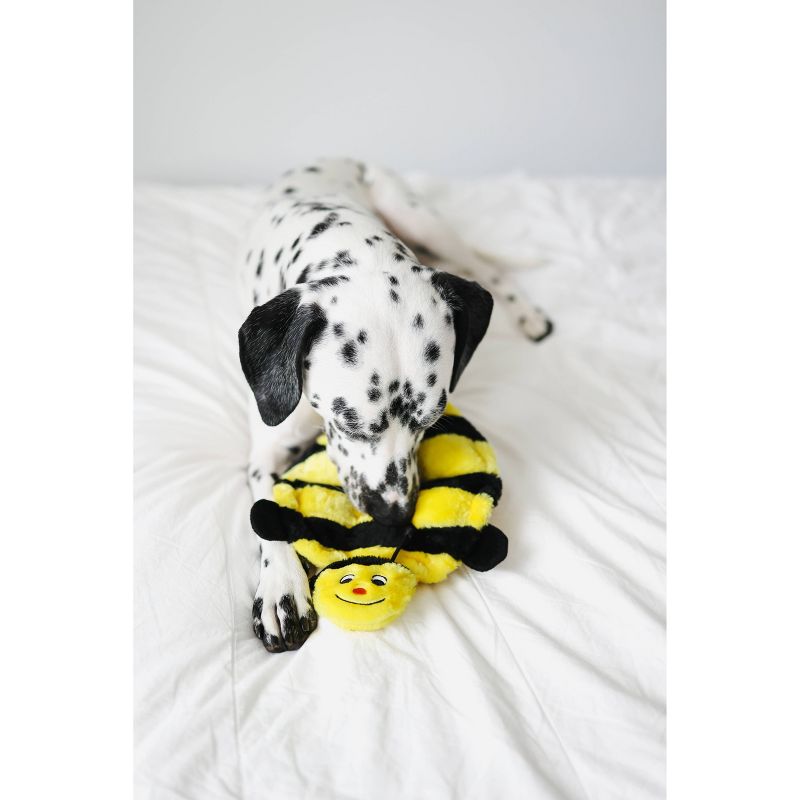 ZippyPaws Bertie the Bee Squeakie Crawler Dog Toy, 5 of 10