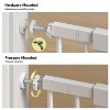 BabyBond 27-43 Inches Baby Gate for Stair and Doorway,with Extenders and Pressure/Hardware Mounting Kit, 36" Tall - 4 of 4