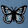 Dalix Butterfly Embroidery Midweight Fleece Sweatsuit Set Hoodie Jogger Soft Fleece Relaxed Fit Lounge Womens - 2 of 4