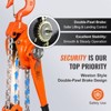 VEVOR Manual Lever Chain Hoist, 6 Ton 13200 lbs Capacity 10 FT Come Along, G80 Galvanized Carbon Steel with Weston Double-Pawl Brake - 4 of 4
