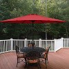 CAVINAS 9 FT Sun Shades Outdoor Patio Lightweight Poolside Umbrella, Crank, Sunshades for Patiol, No Base - 3 of 4