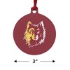 Northern State University Primary Logo Aluminum Holiday Christmas Tree Ornament  3.0" (7.6 cm) x 3.37" (8.6 cm) - 3 of 4