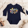 The Juniper Shop Mini Smiley Leaves Long Sleeve Bodysuit - 3 of 4