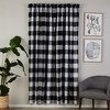SKL Home By Saturday Knight Ltd Grandin Curtain Panel - White/Black - 4 of 4