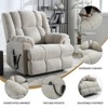 ChicFurnit Living Room Arm Chair Accent Chair with Massage Heat Lounge Seating Ultra Plush Comfort Support for Living Room, 37.8"*38.12"*40.94" - 2 of 4