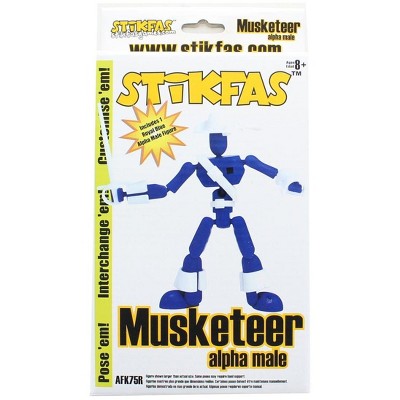 Saizon Stikfas 3" Mini Figure: Alpha Male Musketeer