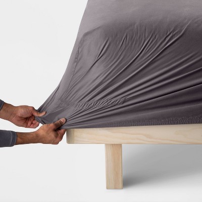 400 Thread Count Solid Performance Sheet Set - Threshold - Picture 15 of 51
