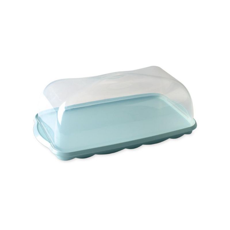 Nordic Ware Loaf Cake Keeper, Sea Glass, 1 of 5