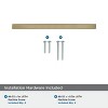 Amerock Cyprus 5-1/16 Inch (128mm) Center-to-Center Pull for Cabinets, Drawers, or Furniture - 3 of 4