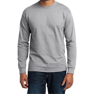 Mafoose Men's Comfortable Long Sleeve Lightweight Core Blend T-shirt - 1 of 4