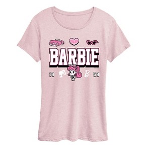Women's - Barbie - Barbie Jersey Short Sleeve Graphic T-Shirt - 1 of 3