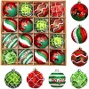 COZONY 16-Piece Shatterproof Christmas Ball Ornaments with Lanyard - 4 of 4