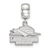 Black Bow Jewelry Sterling Silver Longwood Lancers NCAA Bead Charm - 2 of 4