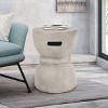 Vynxaria Outdoor  SIDE TABLE All Weather small Coffee Table for Garden Yard Patio Deck Balcony Shed Front Porch - 3 of 4