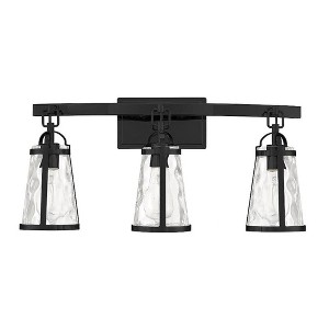 Savoy House Albany 3 - Light Vanity in  Black - 1 of 4