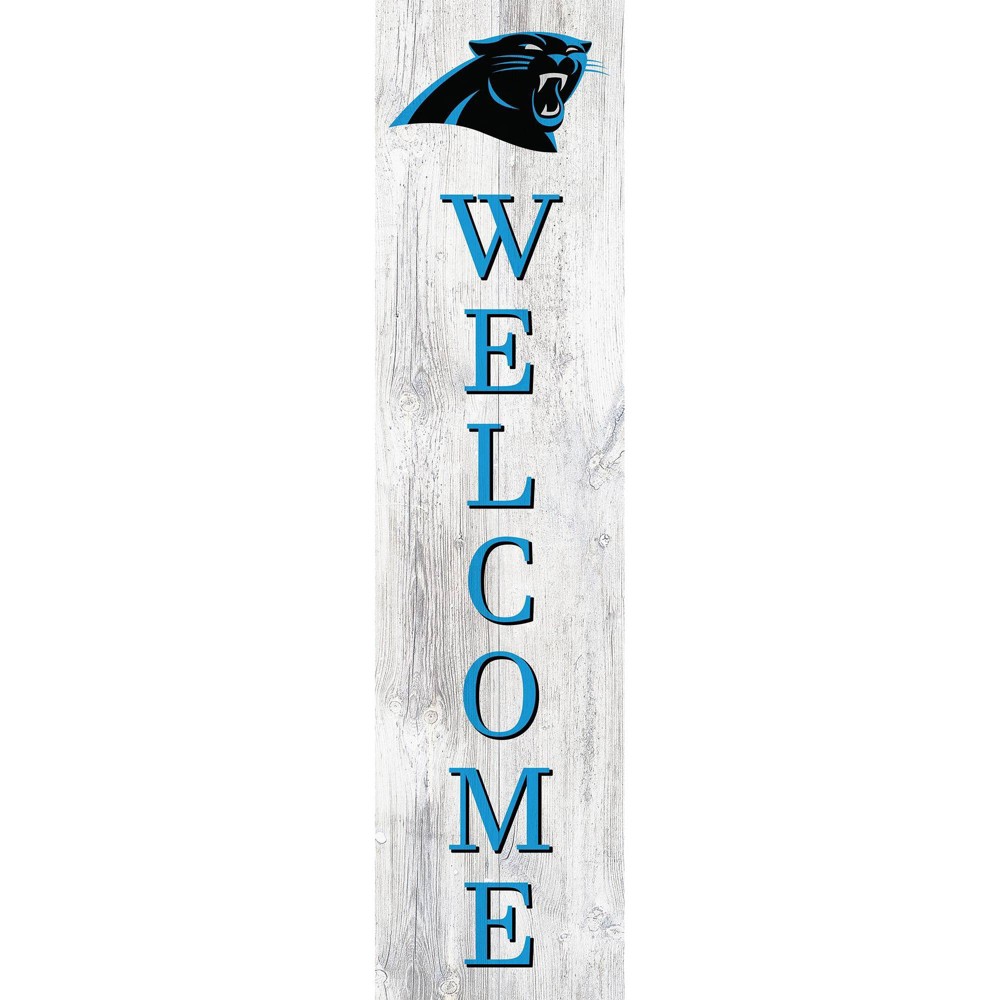 Photos - Wallpaper NFL Carolina Panthers 48" Welcome Leaner