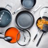 Granitestone Stackable 10 Pc Space Saving Nonstick Cookware Set with Utensils - 3 of 4