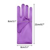 INSPIRE CHIC Women's Satin Lightweight Wrist Length Gloves - 2 of 4