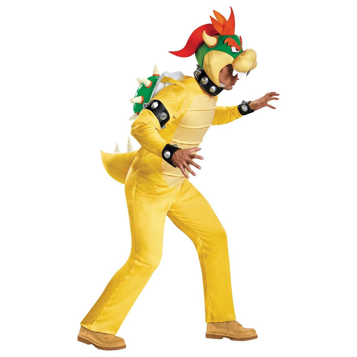 Disguise Mens Super Mario Bros. Bowser Deluxe