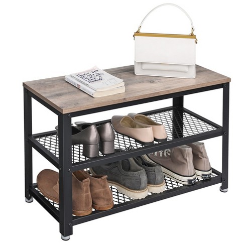 3 tier shoe online rack target