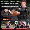 Attop Adjustable Weighted Vest 4-10lb/12-18lb/20-32lb Unisex with 6 Weights & Large Pocket for Home Workout Running Walking Strength Training, Pink - 3 of 4