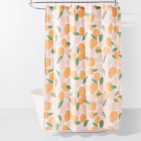 Fruit Microfiber Shower Curtain Room Essentials Target