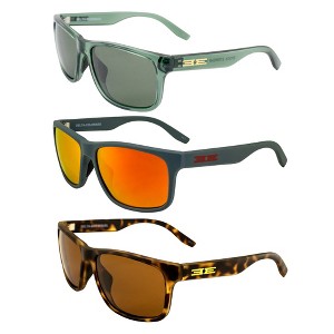 3 Pairs of Epoch Eyewear Delta Glasses with Smoke, Red Mirror, Brown Lenses - 1 of 4