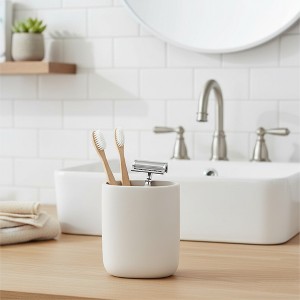 Evideco French Home Goods Oval Toothbrush Holder - 1 of 4