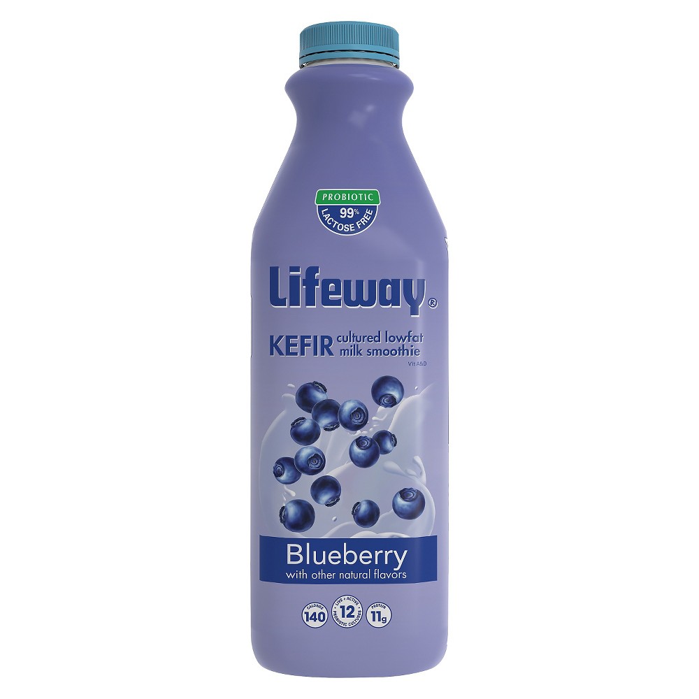 UPC 017077109321 product image for Lifeway Probiotic Blueberry Kefir Smoothie 32 oz | upcitemdb.com