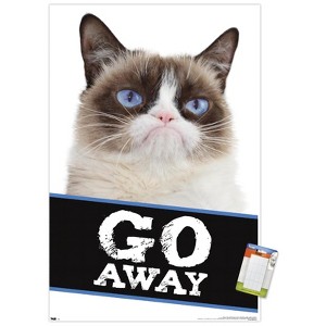 Trends International Grumpy Cat - Go Away Unframed Wall Poster Prints - 1 of 4