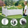 Mayeerty Freestanding Planter Box with Wheels And 14Gal Potting Soil Include 2.38Gal Capacity of Water Storage Area - 4 of 4